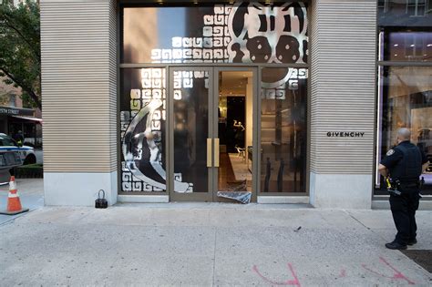 givenchy robbery|NYC thieves steal $80K in merch from Givenchy on Madison .